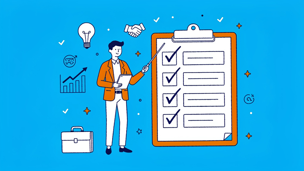 Kompletna lista kontrolna przed każdą ważną prezentacją handlową