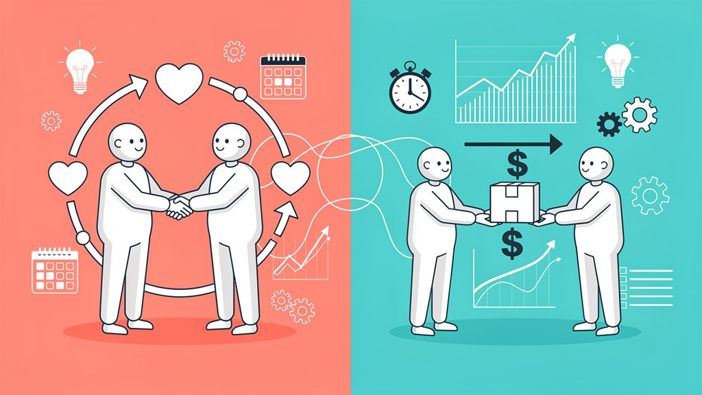 Sprzedaż relacyjna vs Sprzedaż transakcyjna: Który model wybrać dla Twojej branży?