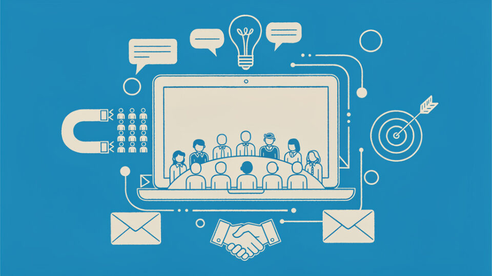 8 strategii na pozyskanie leadów z webinarów i wydarzeń online
