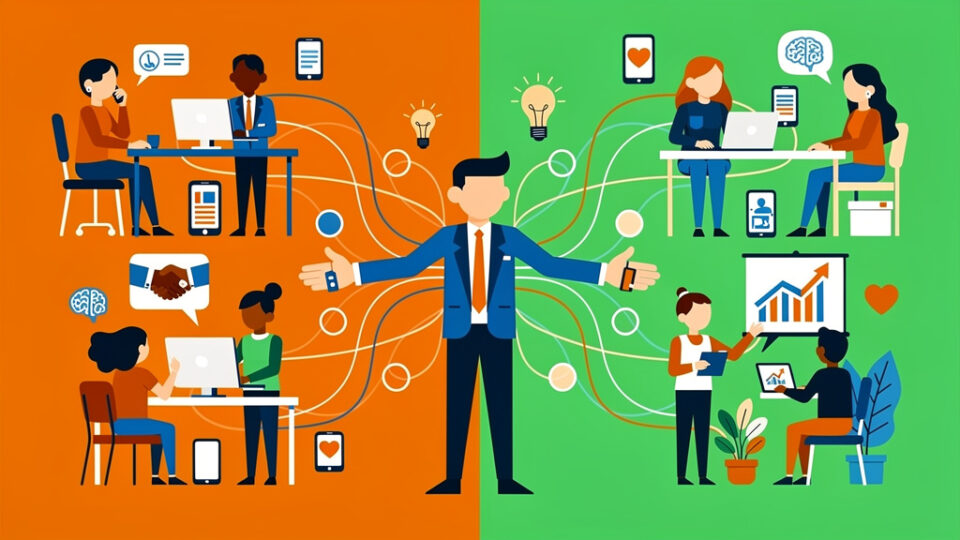 Zarządzanie hybrydowym zespołem sprzedaży: Kompletny podręcznik lidera