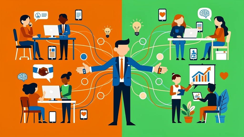 Zarządzanie hybrydowym zespołem sprzedaży: Kompletny podręcznik lidera